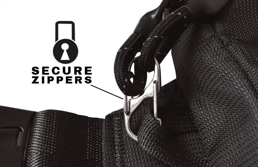 KEEPCLOSE™ Crossbody – RFID-skyddad slingväska- beige