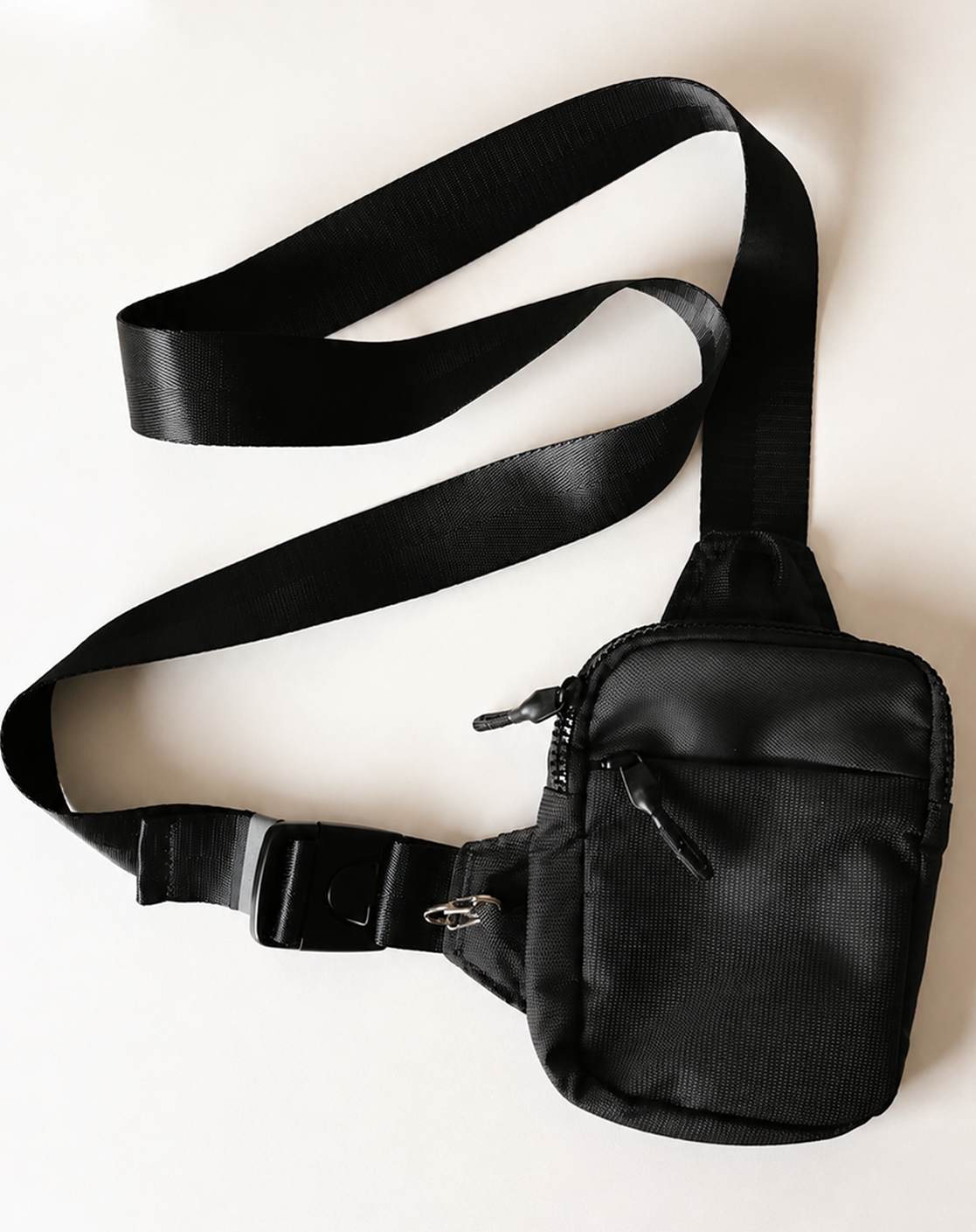 KEEPCLOSE – Crossbody bag för värdesaker RFID skyddad,Svart